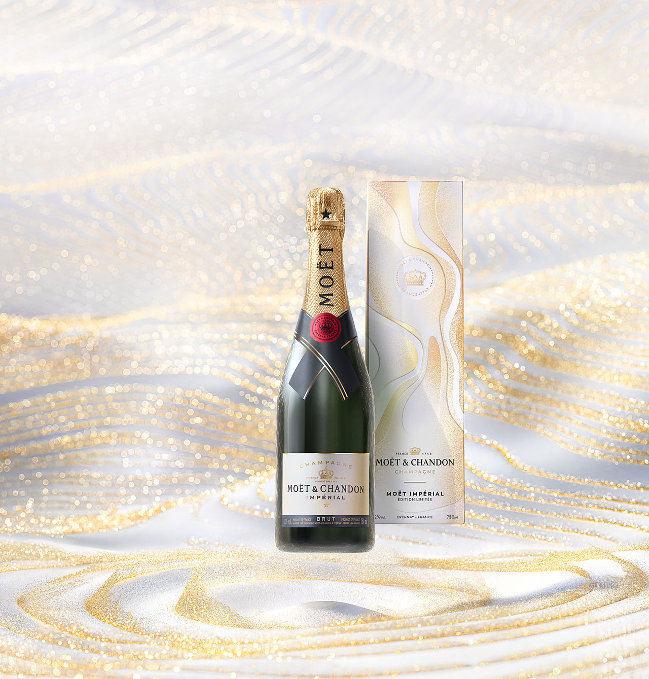 【定番即納】☆1199 MOET＆CHANDON モエ エ シャンドン モエシャン インペリアル ブリュット 750ml×2本セット 12% 箱付き シャンパーニュ